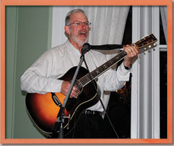 Jay Einhorn performs at a Musical Seminar